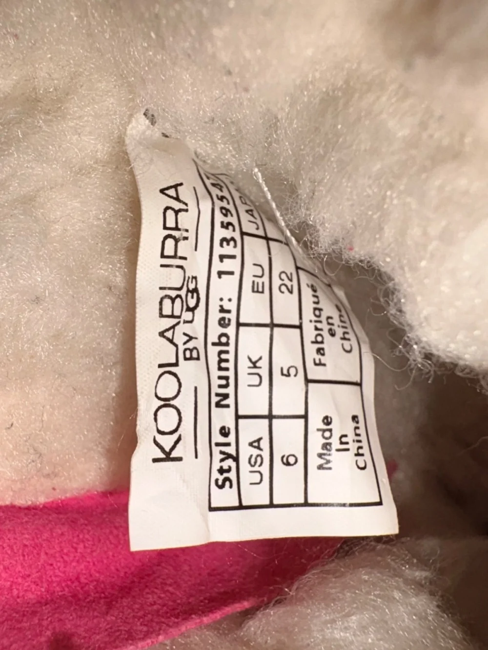 Toddler Hot pink Koolaburra boots